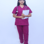 PRIME UNISEX V-NECK RELIABLE SCRUB MAGENTA