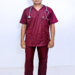 MEDI-FLEX UNISEX V-NECK SCRUBS