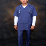 PRIME UNISEX V-NECK RELIABLE SCRUB DARK GREY