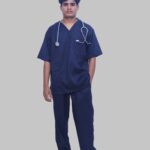 MEDI-FLEX UNISEX V-NECK SCRUBS