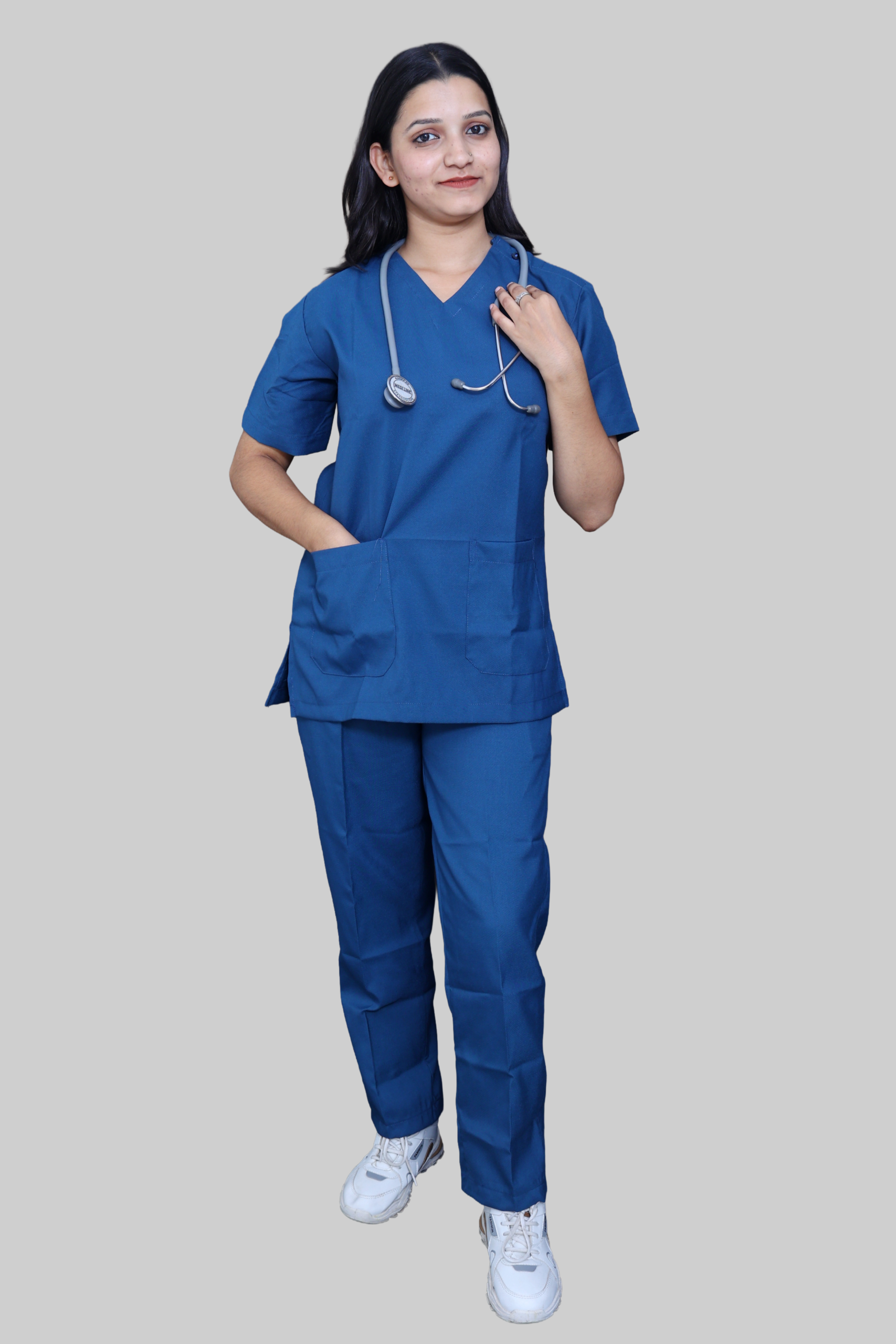 11 RELIABLE SCRUBS UNISEX V-NECK - Image 1